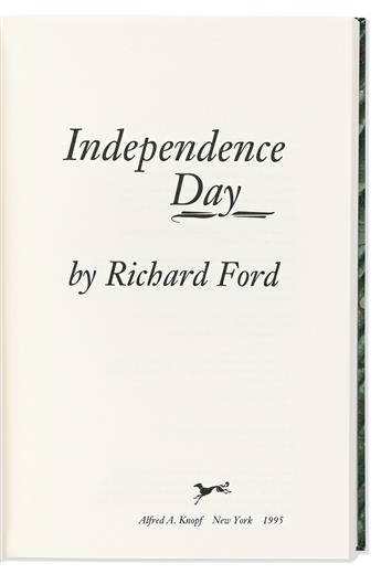 Ford, Richard (b. 1944) Independence Day.